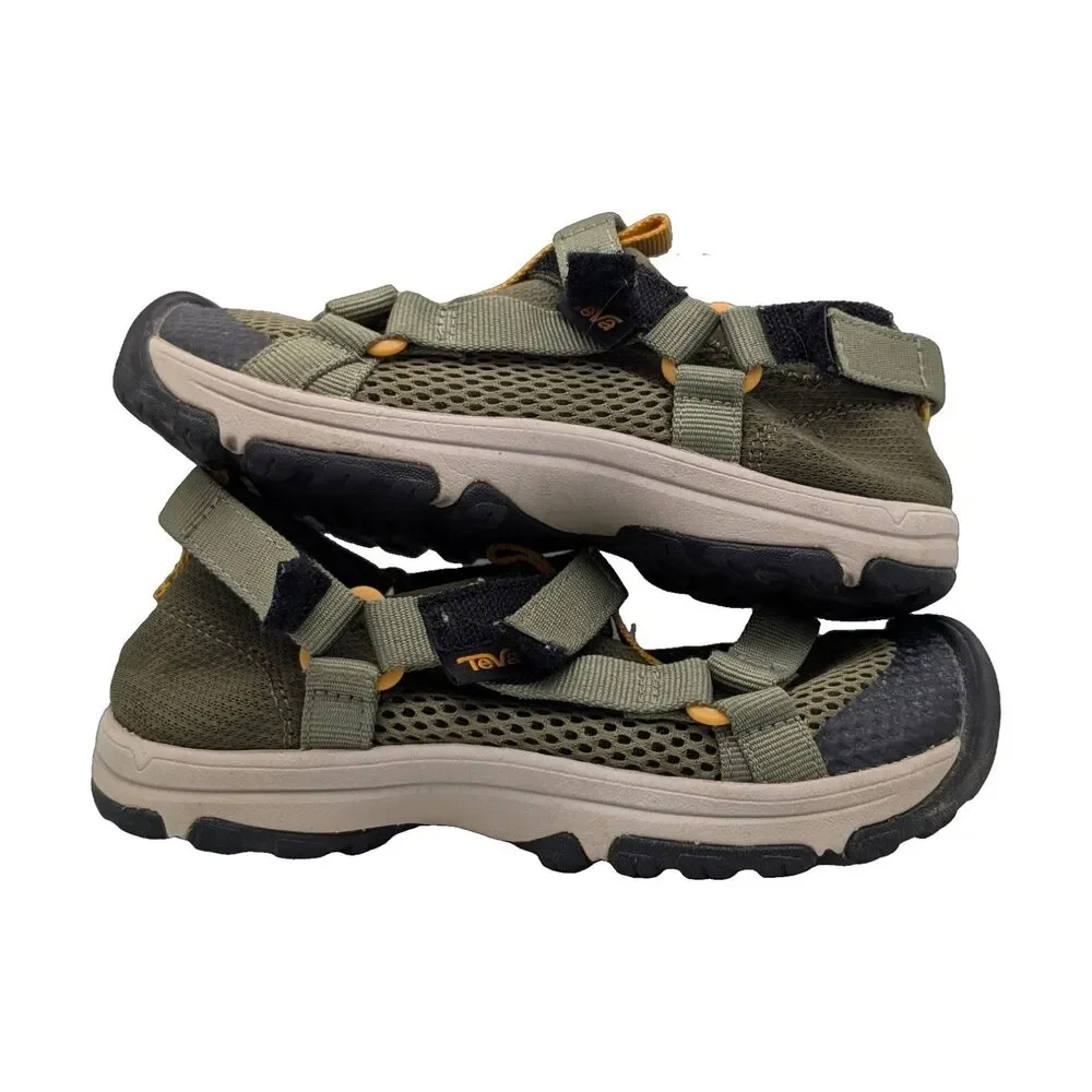 Teva Big Kids Outflow Universal Green Water Sandals Size Big Kid 1